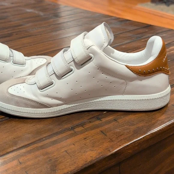 Isabel Marant Beth Sneakers Three Strap Velcro 39 - Picture 10 of 16